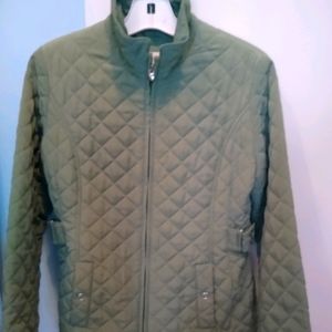 Esprit green quilted jacket